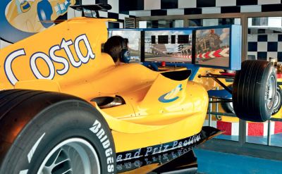 Costa Deliziosa Grand Prix simulator