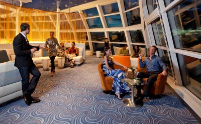 Celebrity Solstice sky observation lounge