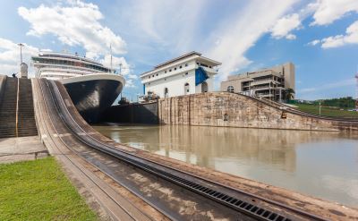 Panama Canal cruise ship