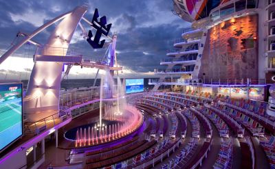 Royal Caribbean Allure of the Seas aquatheater